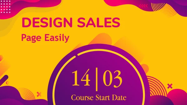 Design Sales Page Easily